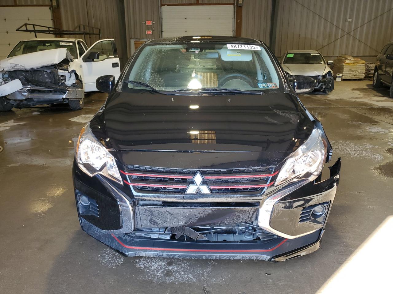 2024 Mitsubishi Mirage VIN ML32FUFJ6RHF05897 Copart auction photo, rear end / front end damage thumbnail 5