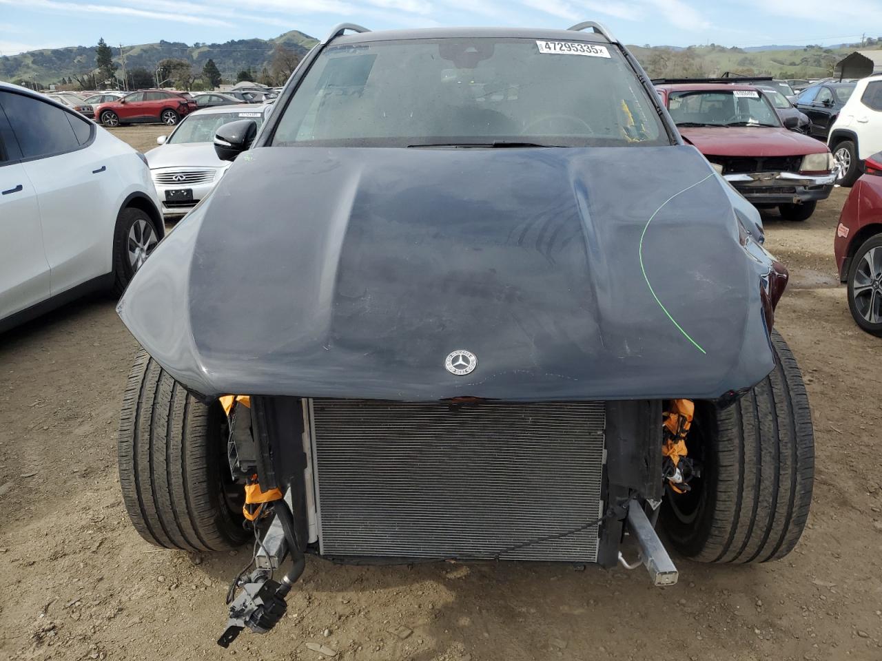 2022 Mercedes-Benz GLE VIN 4JGFB4KB2NA827005 Copart auction photo, front end damage thumbnail 5