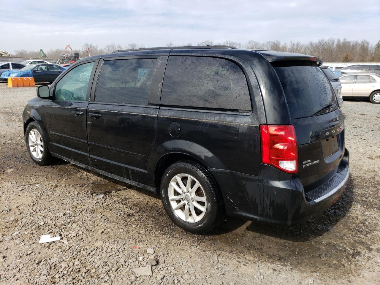 2016 Dodge Caravan VIN 2C4RDGCG4GR340099 Copart auction photo, front end / side damage thumbnail 2