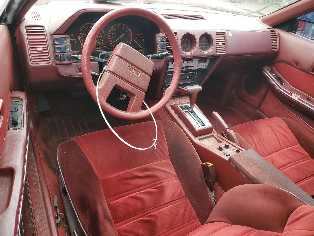 1985 Nissan 300ZX VIN JN1CZ14S2FX071613 Copart auction photo, mechanical / front end damage thumbnail 8