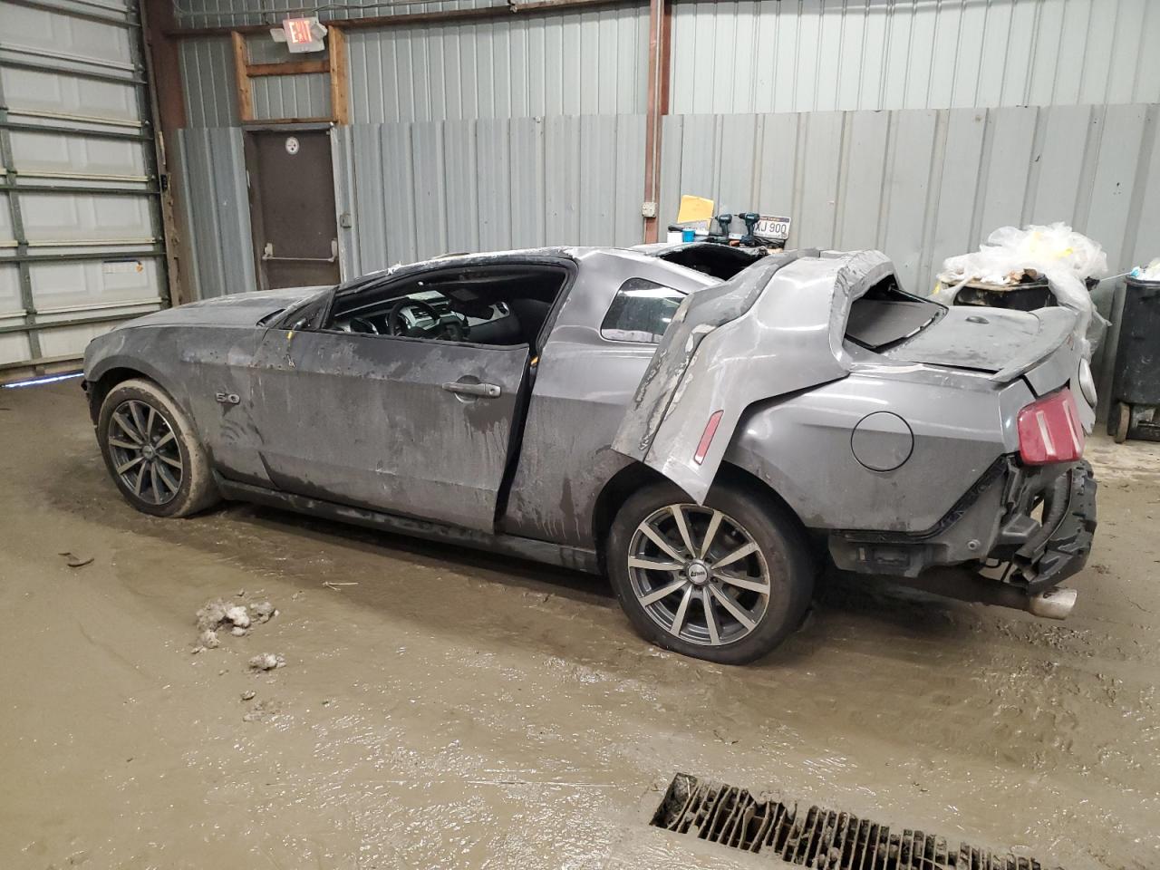 2011 Ford Mustang VIN 1ZVBP8CF4B5151347 Copart auction photo, rollover damage thumbnail 2