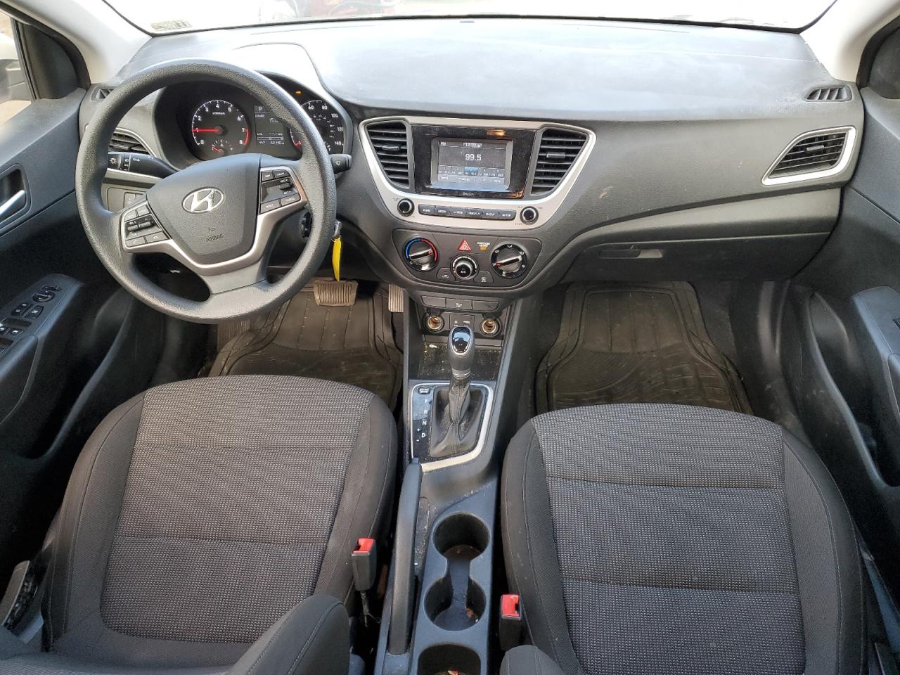 2020 Hyundai Accent VIN 3KPC24A65LE119739 Copart auction photo, all over damage thumbnail 8