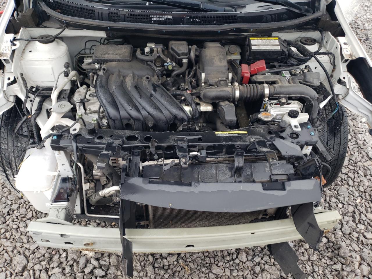 2019 Nissan Versa VIN 3N1CN7AP4KL873150 Copart auction photo, front end / side damage thumbnail 11