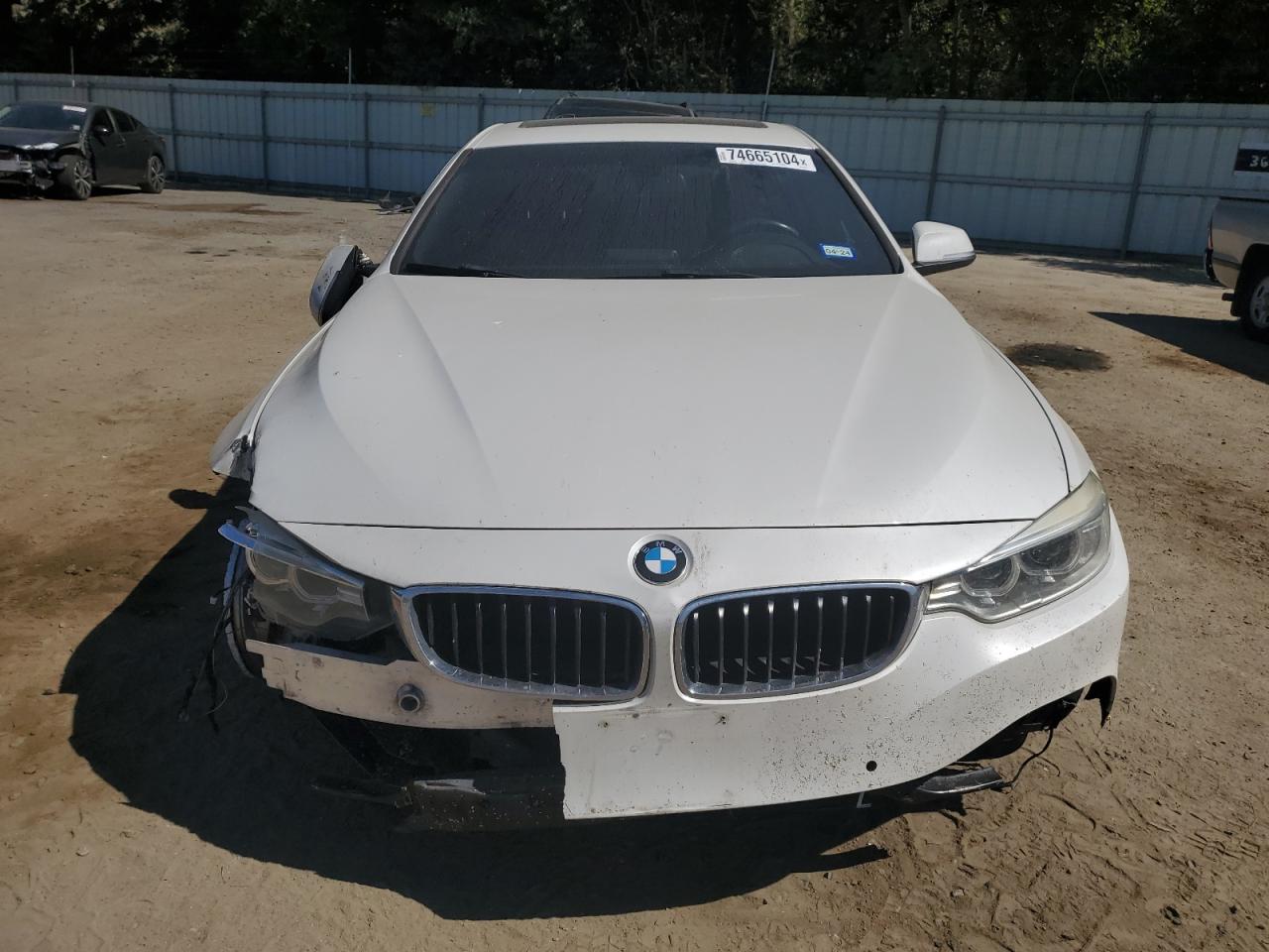2017 BMW 4er VIN WBA4F7C57HG786153 Copart auction photo, front end damage thumbnail 5