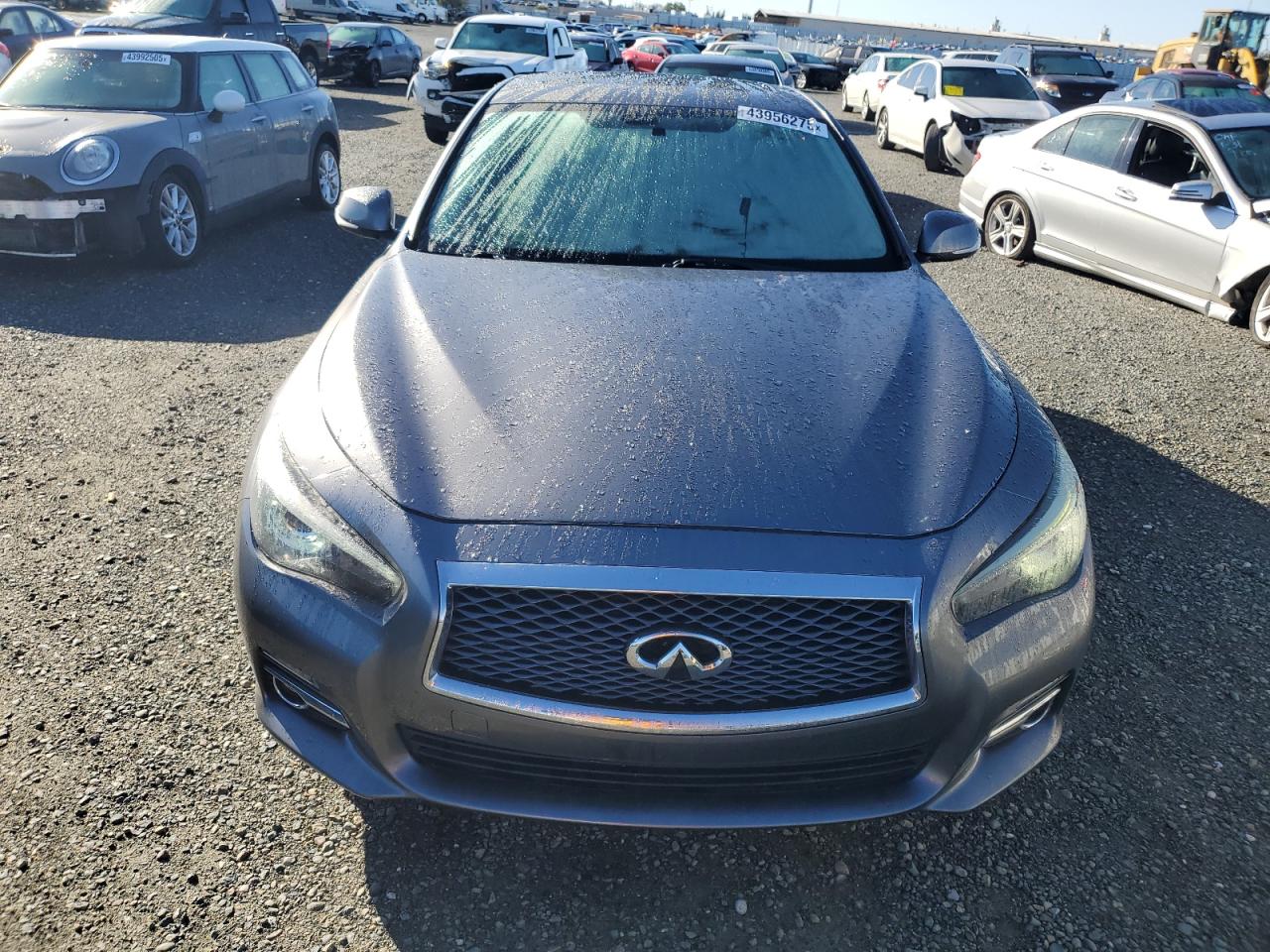 2017 Infiniti Q50 VIN JN1EV7AP4HM738306 Copart auction photo, side damage thumbnail 5