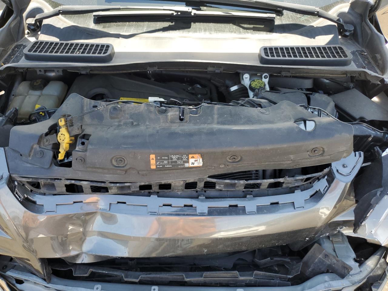 2015 Ford Escape VIN 1FMCU9GX1FUB87349 Copart auction photo, front end damage thumbnail 13