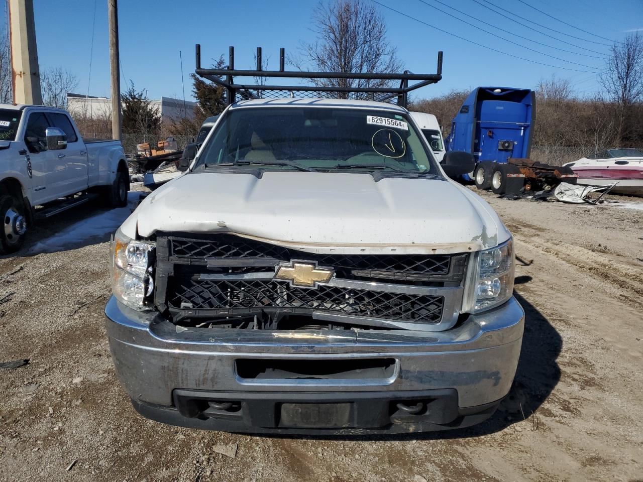 2011 Chevrolet Silverado VIN 1GC0CVCG4BF216981 Copart auction photo, front end / mechanical damage thumbnail 5