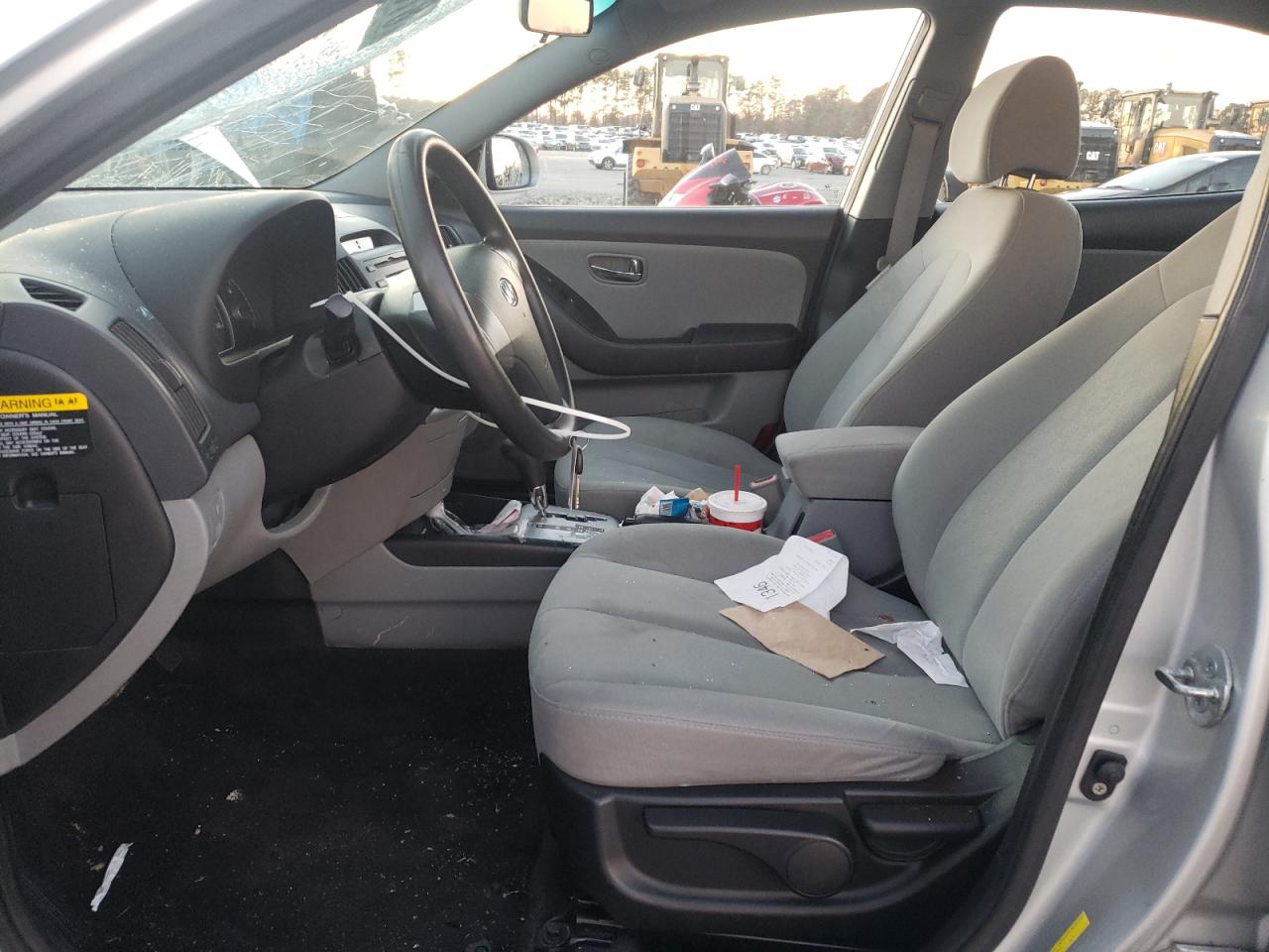 2010 Hyundai Elantra VIN KMHDU4AD0AU183629 Copart auction photo, all over damage thumbnail 7