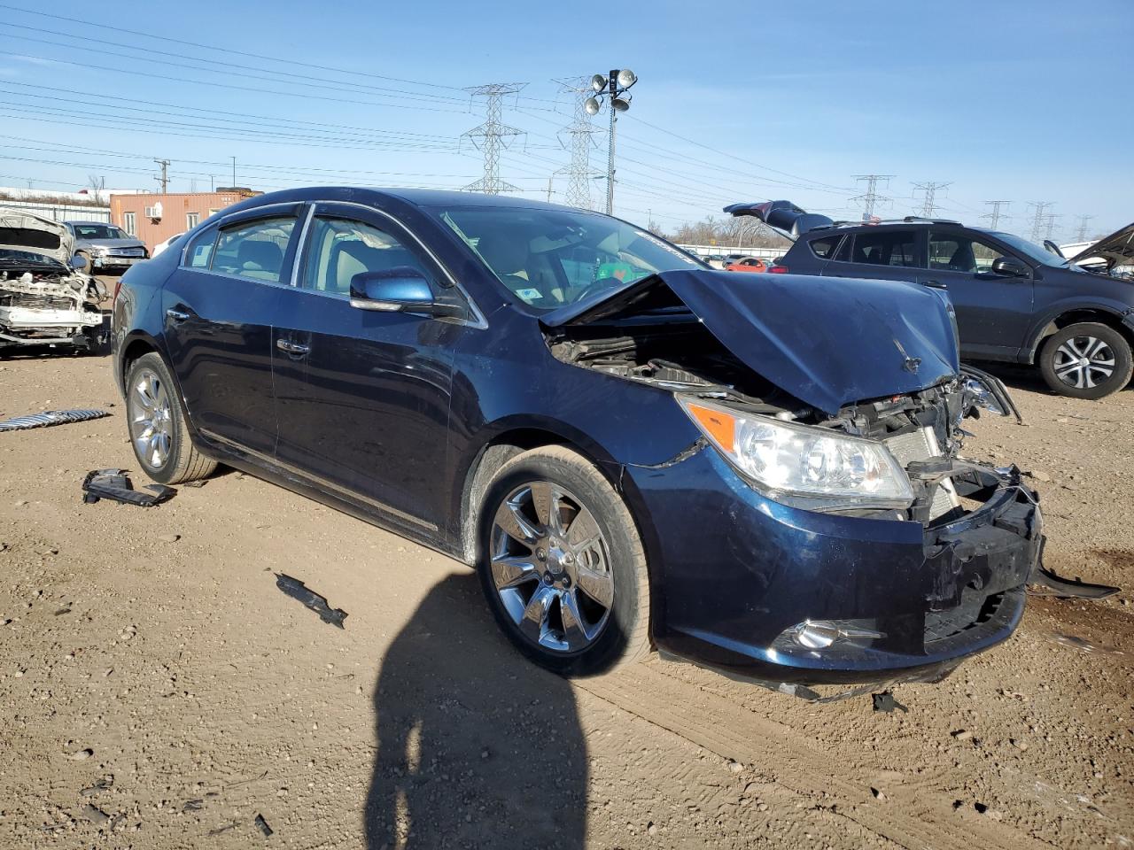 2010 Buick LaCrosse VIN 1G4GC5EGXAF208471 Copart auction photo, front end / minor dent/scratches damage thumbnail 4