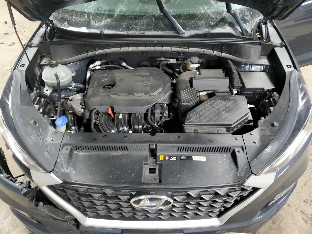 2020 Hyundai Tucson VIN KM8J3CAL1LU231648 Copart auction photo, all over damage thumbnail 13