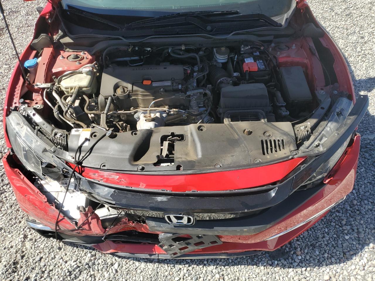2020 Honda Civic VIN 2HGFC2F65LH595101 Copart auction photo, front end damage thumbnail 12