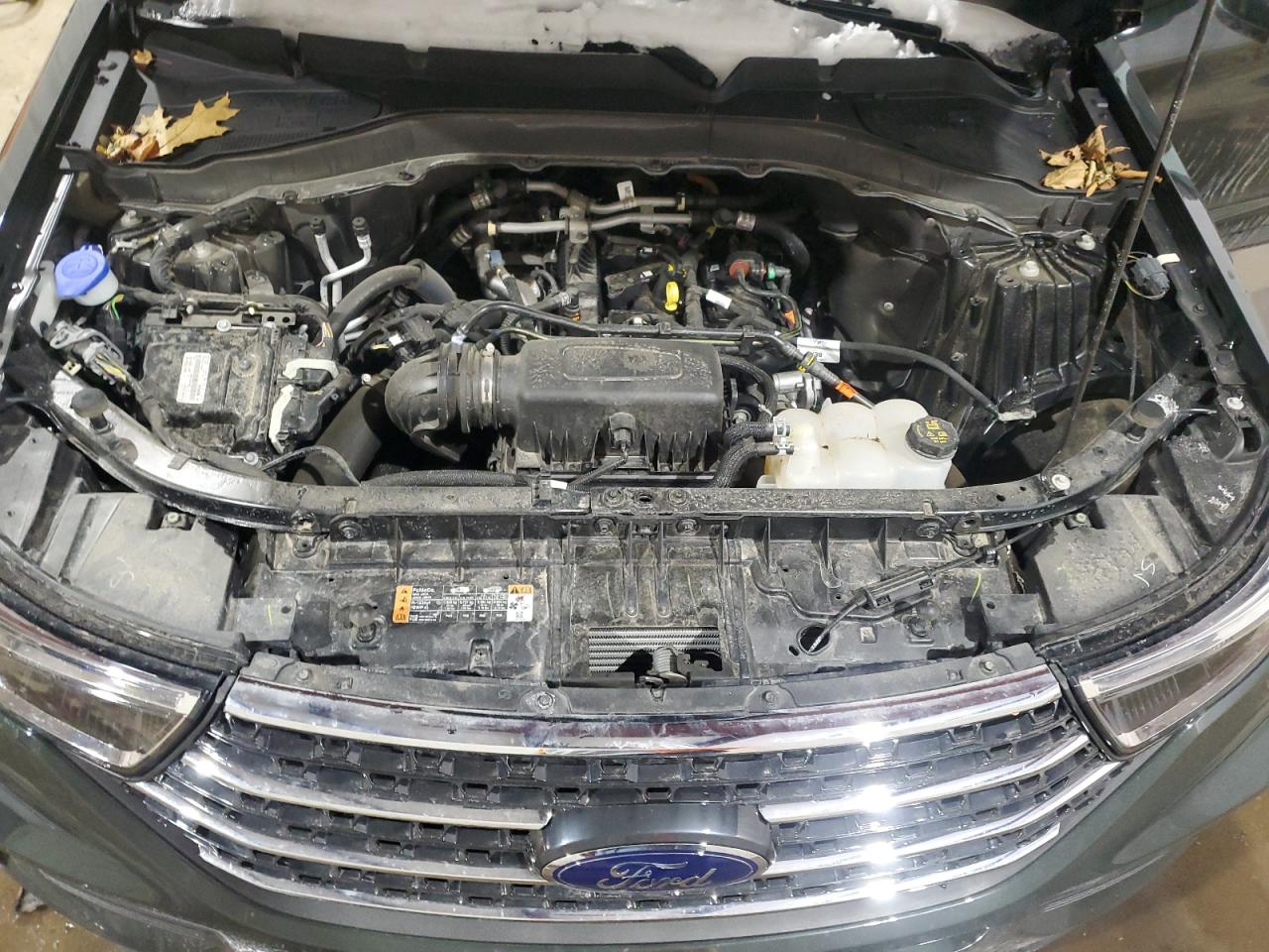 2023 Ford Explorer VIN 1FMSK8DH6PGA96859 Copart auction photo, rear end / side damage thumbnail 12