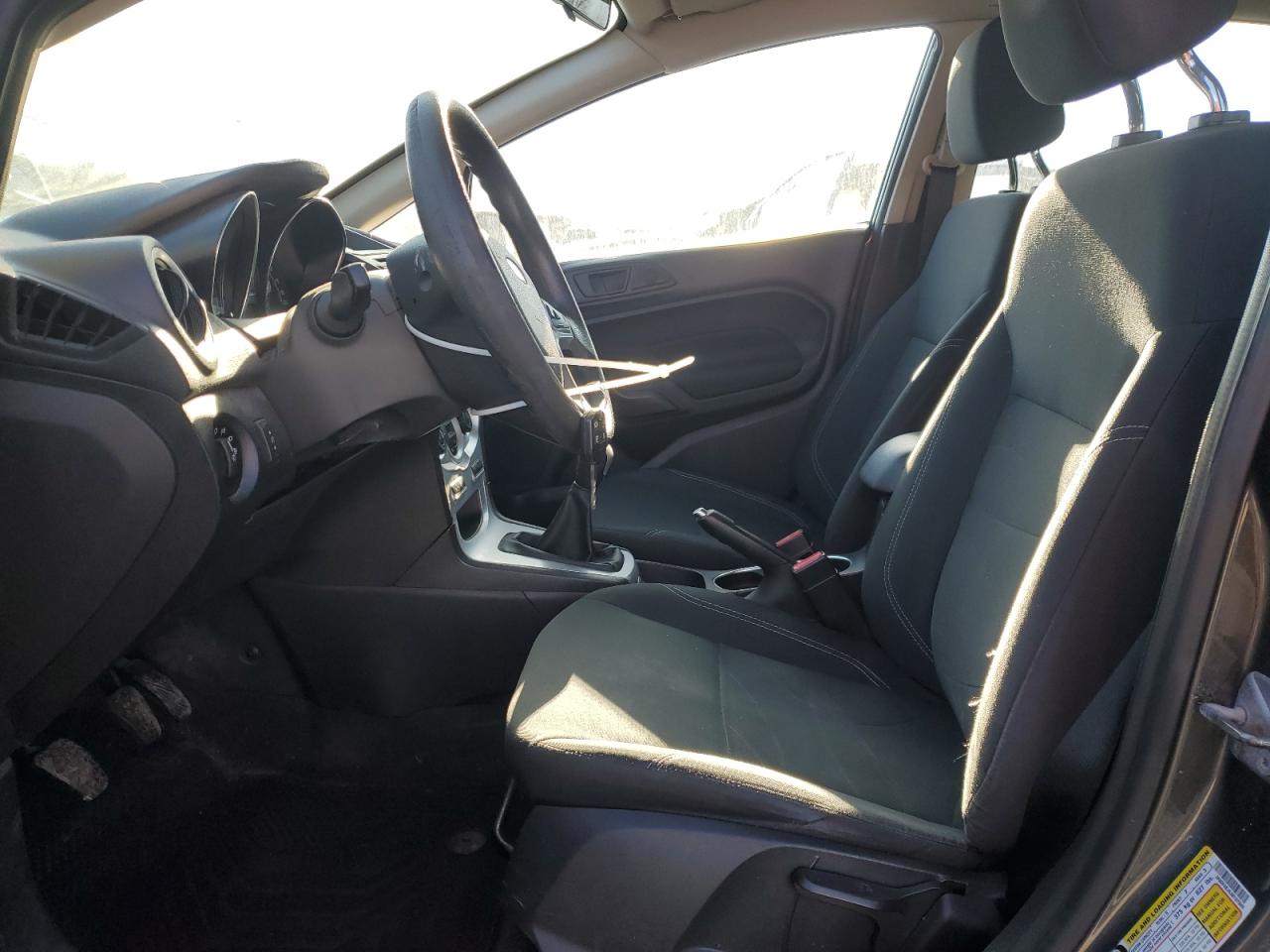 2018 Ford Fiesta VIN 3FADP4BJ9JM107949 Copart auction photo, front end damage thumbnail 7