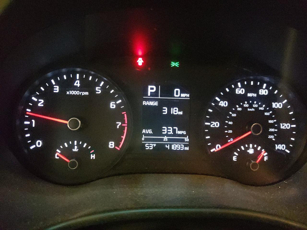 2020 KIA Rio VIN 3KPA24AD0LE294485 Copart auction photo, front end damage thumbnail 9