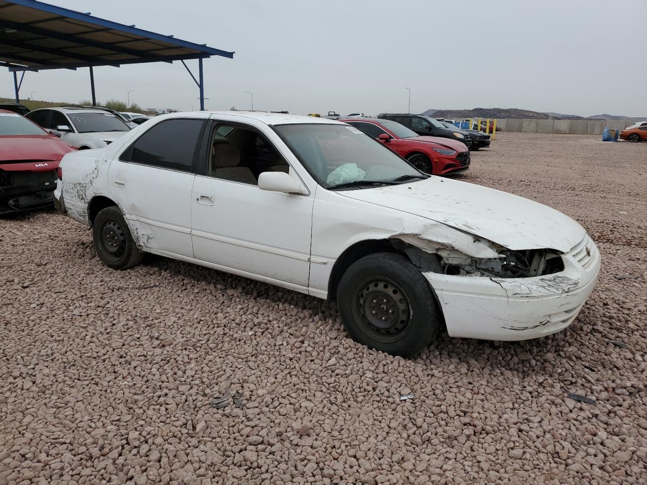 1997 Toyota Camry VIN JT2BG22KXV0083564 Copart auction photo, all over damage thumbnail 4