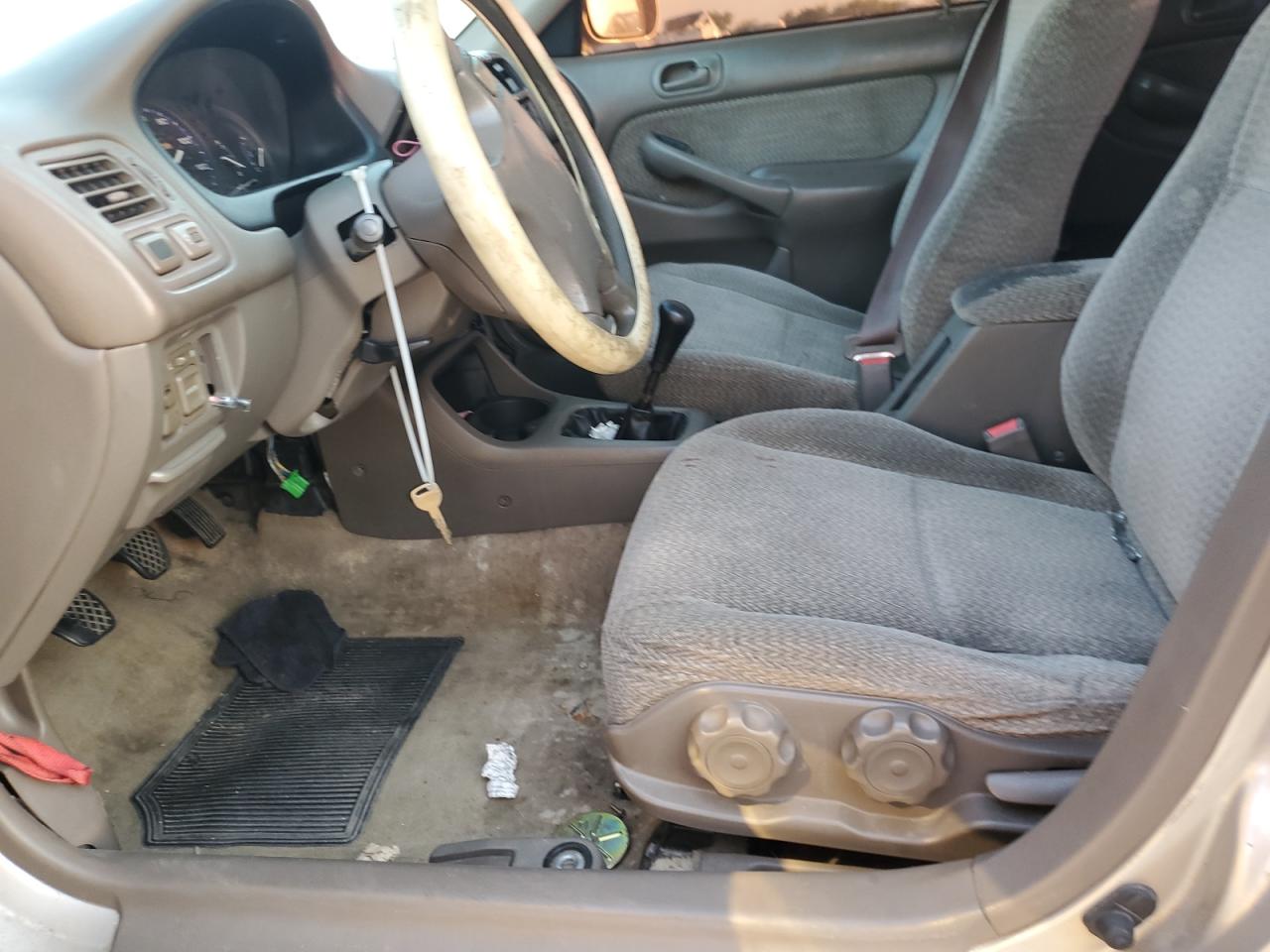 2000 Honda Civic VIN 1HGEJ8547YL050905 Copart auction photo, minor dent/scratches damage thumbnail 7