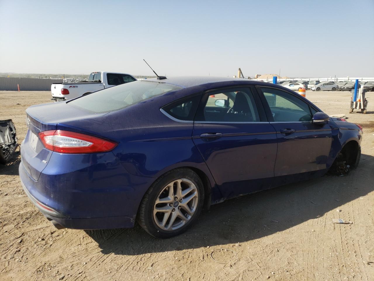 2013 Ford Fusion VIN 3FA6P0H73DR216752 Copart auction photo, front end damage thumbnail 3