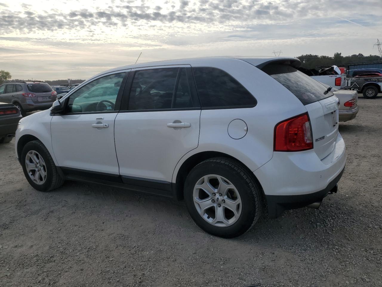 2014 Ford Edge VIN 2FMDK3J93EBB41432 Copart auction photo, mechanical damage thumbnail 2