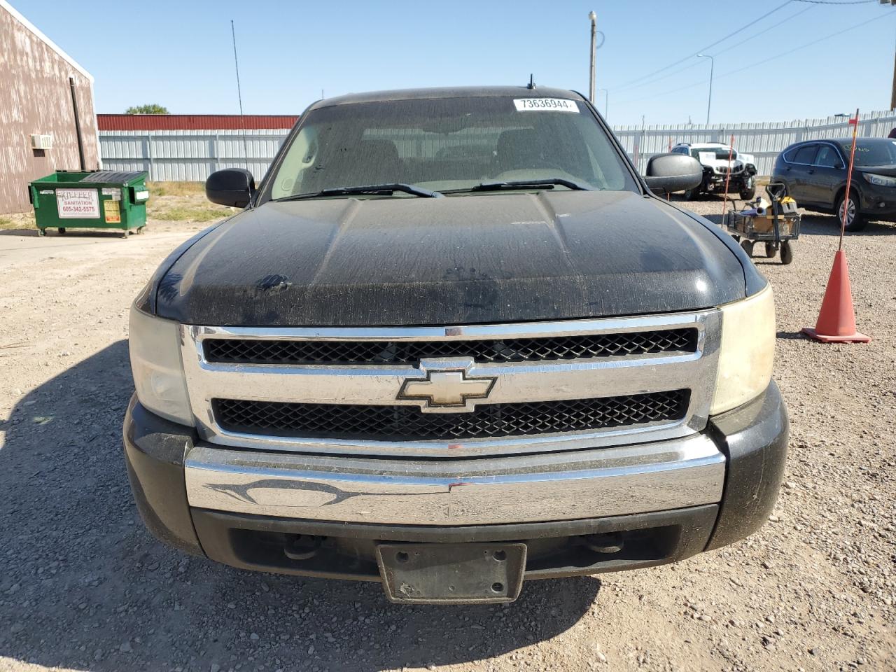 2009 Chevrolet Silverado VIN 3GCEK23349G289538 Copart auction photo, rear end damage thumbnail 5