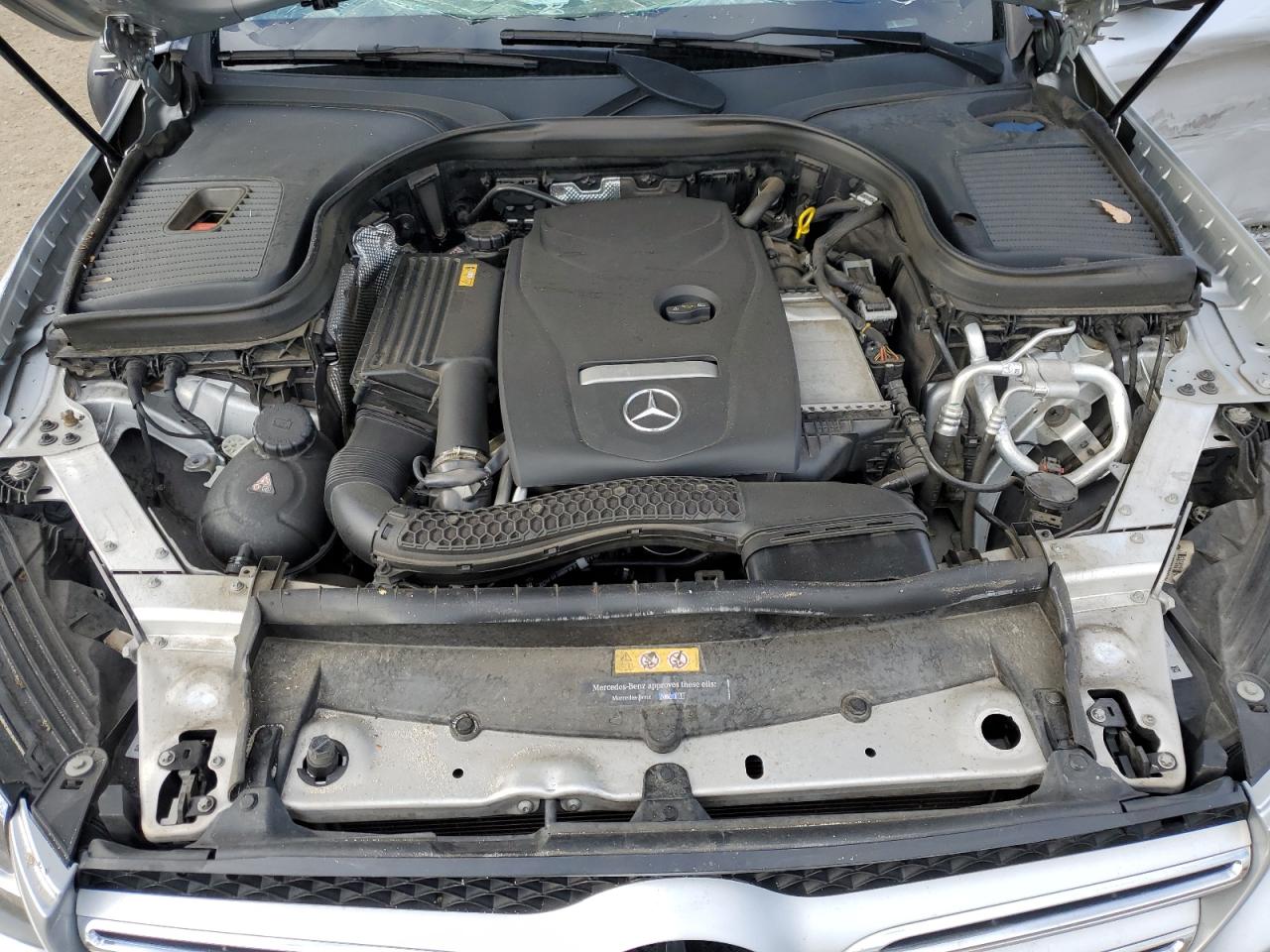 2016 Mercedes-Benz GLC VIN WDC0G4JBXGF112843 Copart auction photo, rollover damage thumbnail 12
