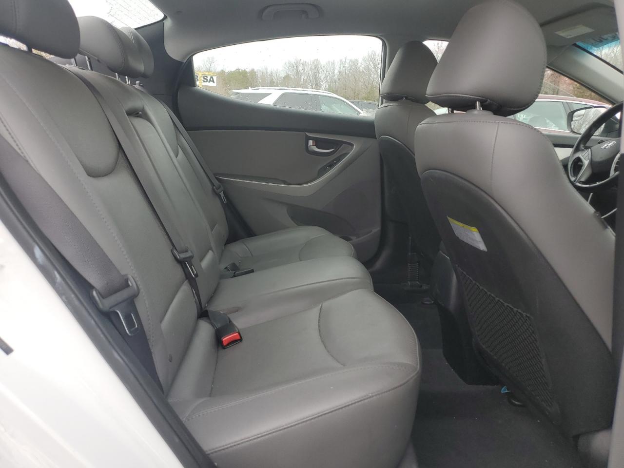 2015 Hyundai Elantra VIN 5NPDH4AEXFH640241 Copart auction photo, rear end / side damage thumbnail 11
