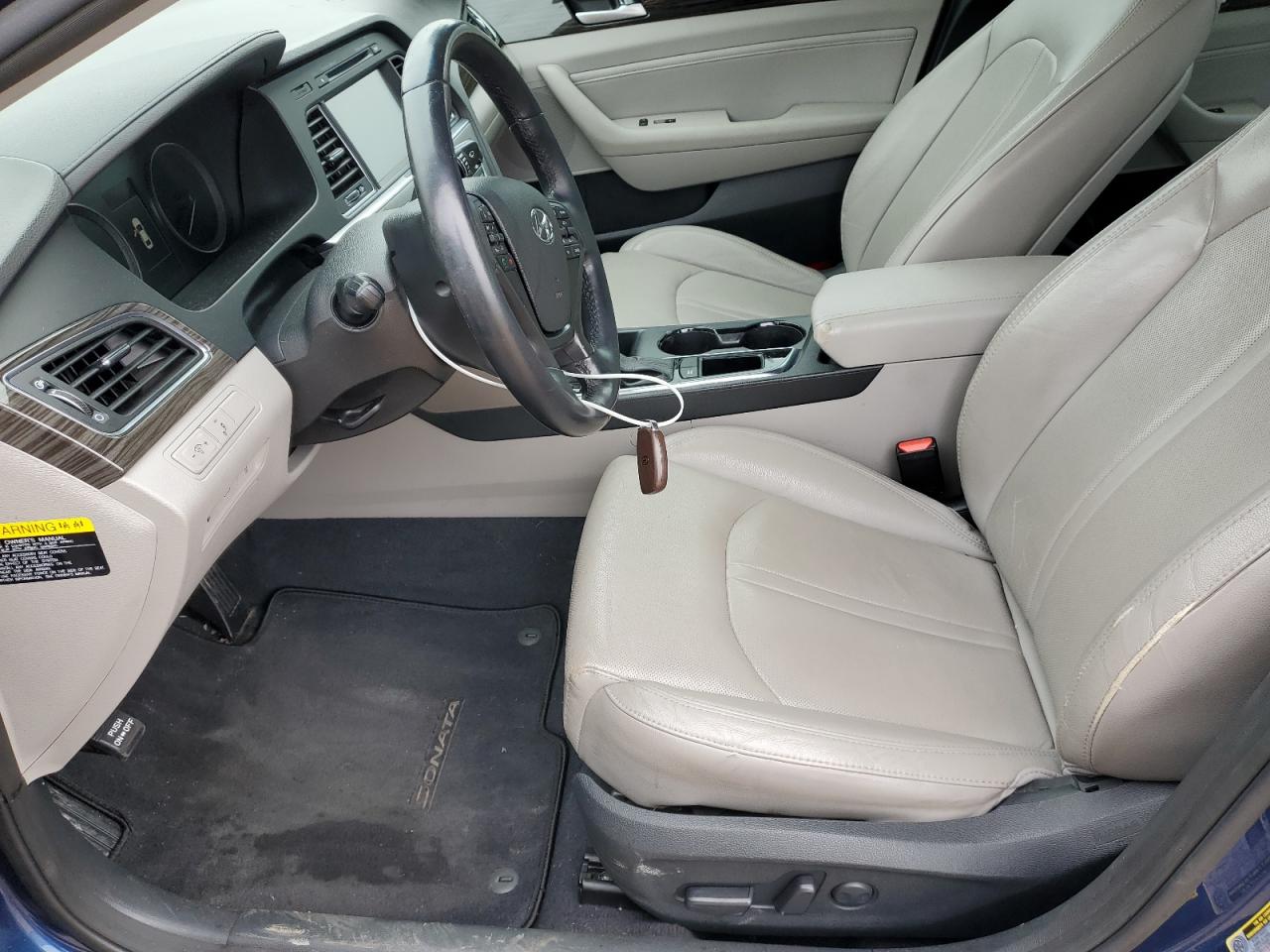 2015 Hyundai Sonata VIN 5NPE24AA8FH179043 Copart auction photo, rear end / front end damage thumbnail 7