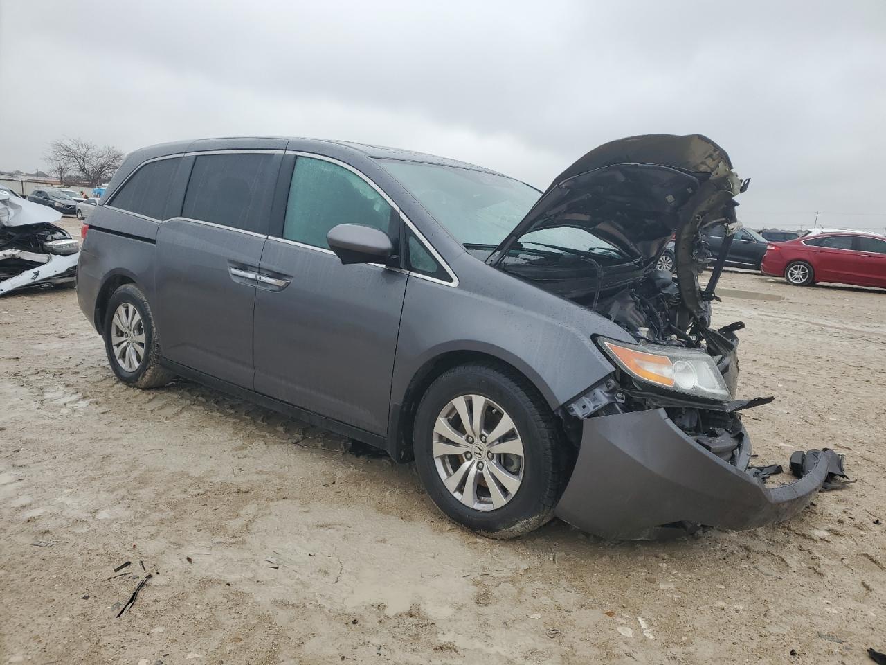 2016 Honda Odyssey VIN 5FNRL5H67GB094703 Copart auction photo, front end damage thumbnail 4