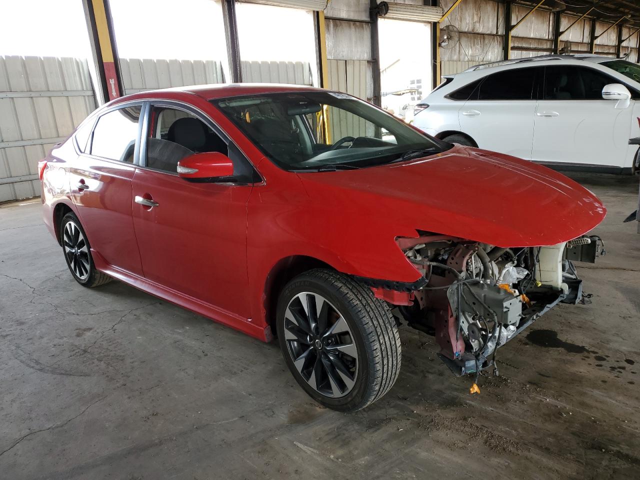 2019 Nissan Sentra VIN 3N1AB7AP8KY301680 Copart auction photo, front end damage thumbnail 4