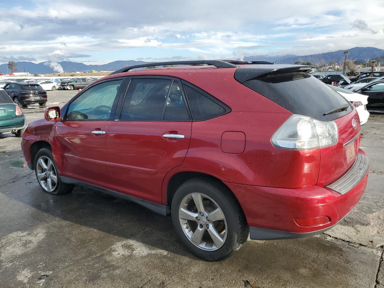 2009 Lexus RX VIN JTJGK31U390015629 Copart auction photo, front end / side damage thumbnail 2