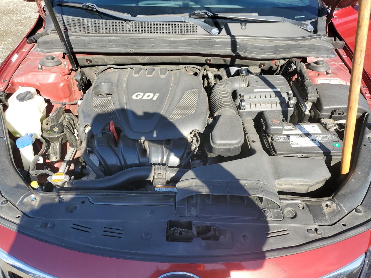 2012 KIA Optima VIN 5XXGN4A78CG077866 Copart auction photo, front end / rear end damage thumbnail 11