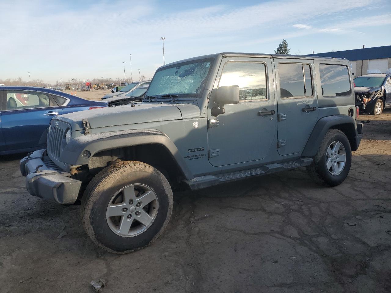 2015 Jeep Wrangler VIN 1C4BJWDG7FL638656