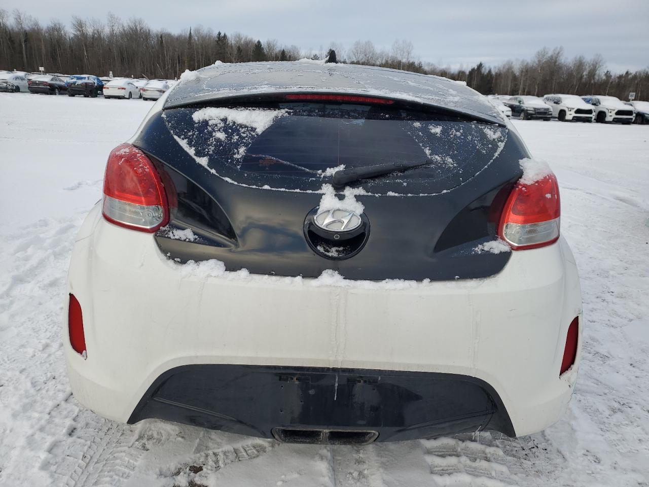2012 Hyundai Veloster VIN KMHTC6AD3CU066141 Copart auction photo, front end / side damage thumbnail 6