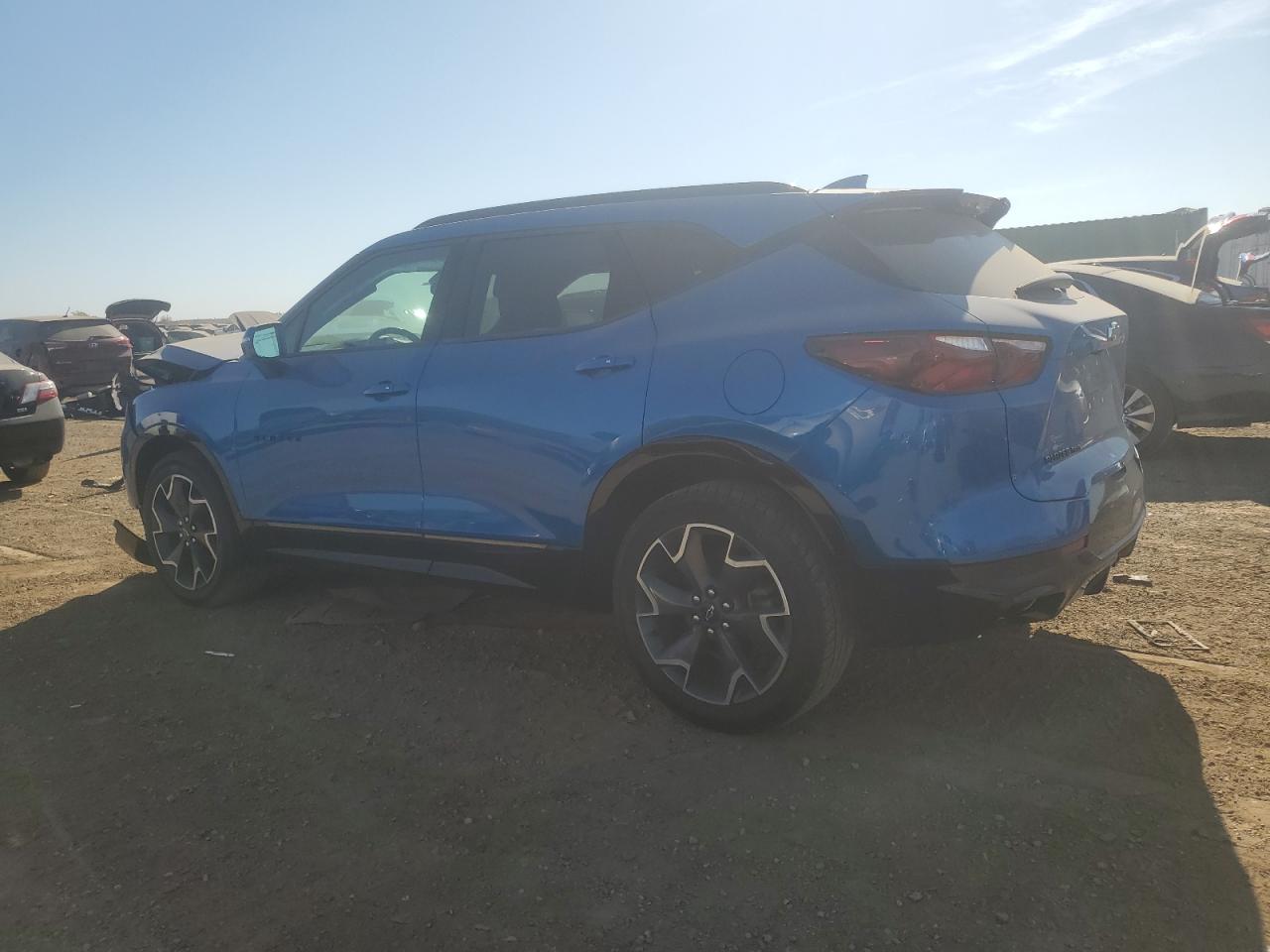 2020 Chevrolet Blazer VIN 3GNKBKRS9LS532340 Copart auction photo, front end / minor dent/scratches damage thumbnail 2