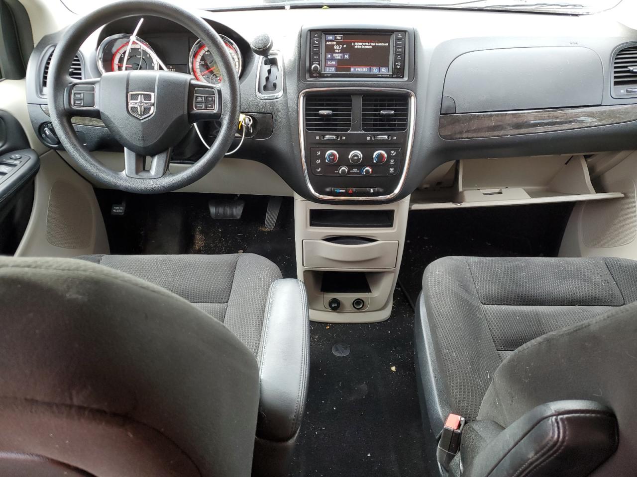 2017 Dodge Caravan VIN 2C4RDGBG7HR619291 Copart auction photo, side damage thumbnail 8