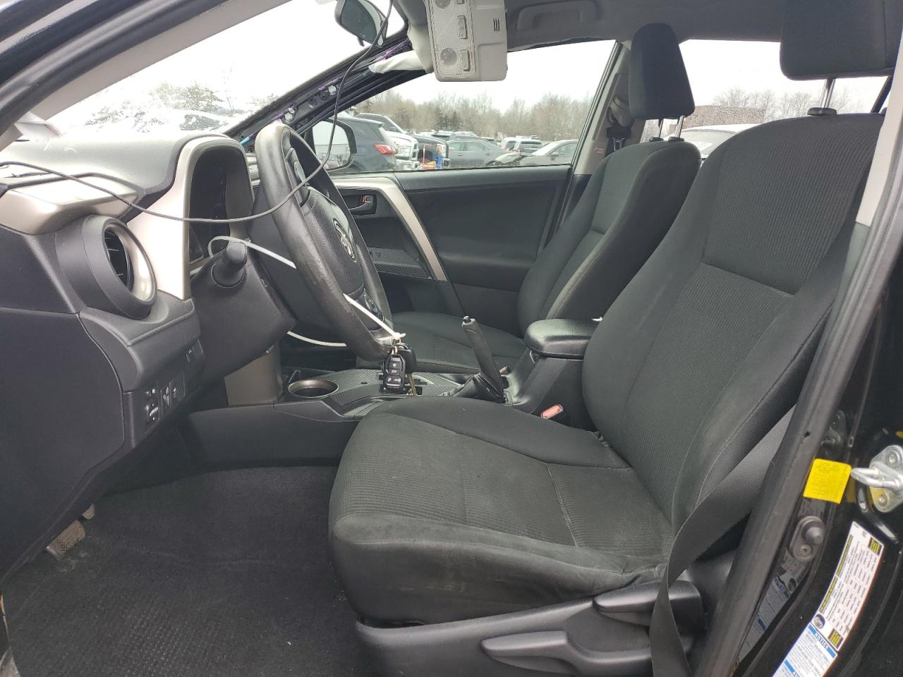 2014 Toyota RAV 4 VIN 2T3BFREV7EW222800 Copart auction photo, front end / top/roof damage thumbnail 7