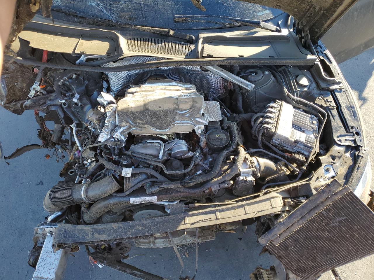 2024 Audi RS5 VIN WAUC4CF55RA002174 Copart auction photo, all over damage thumbnail 12