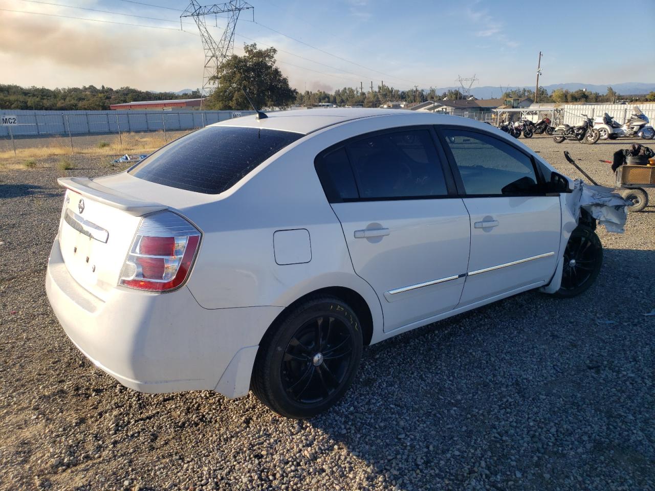 2012 Nissan Sentra VIN 3N1AB6AP7CL671477 Copart auction photo, front end damage thumbnail 3