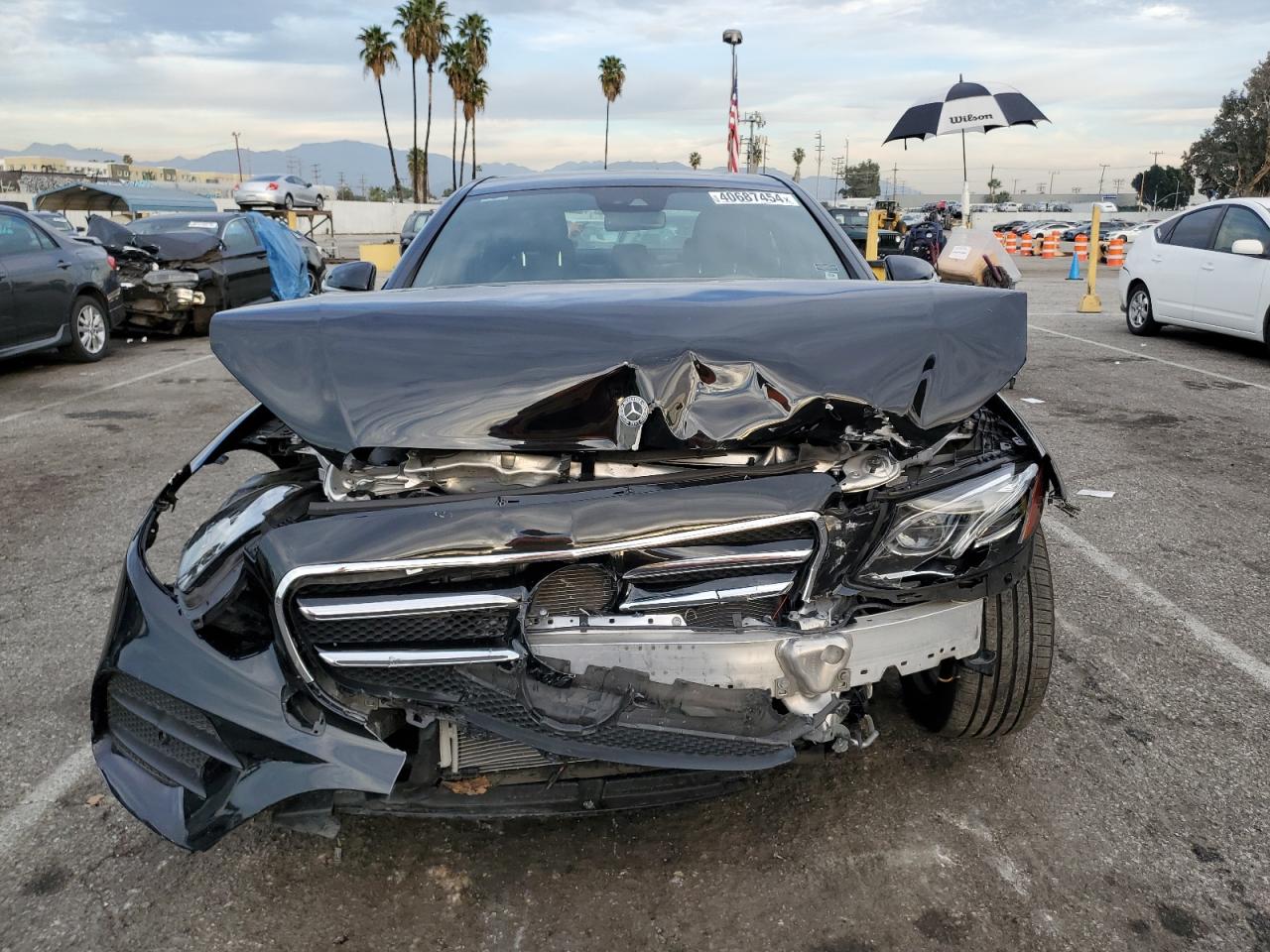 2020 Mercedes-Benz E-klasse VIN WDDZF6JBXLA748428 Copart auction photo, front end / minor dent/scratches damage thumbnail 5