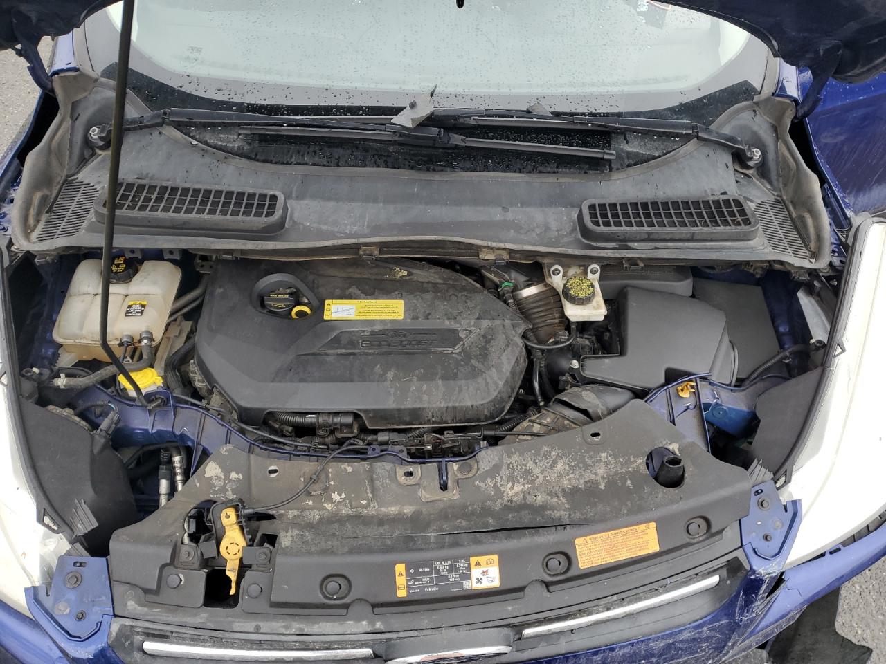 2013 Ford Escape VIN 1FMCU9GX1DUC86976 Copart auction photo, front end damage thumbnail 13