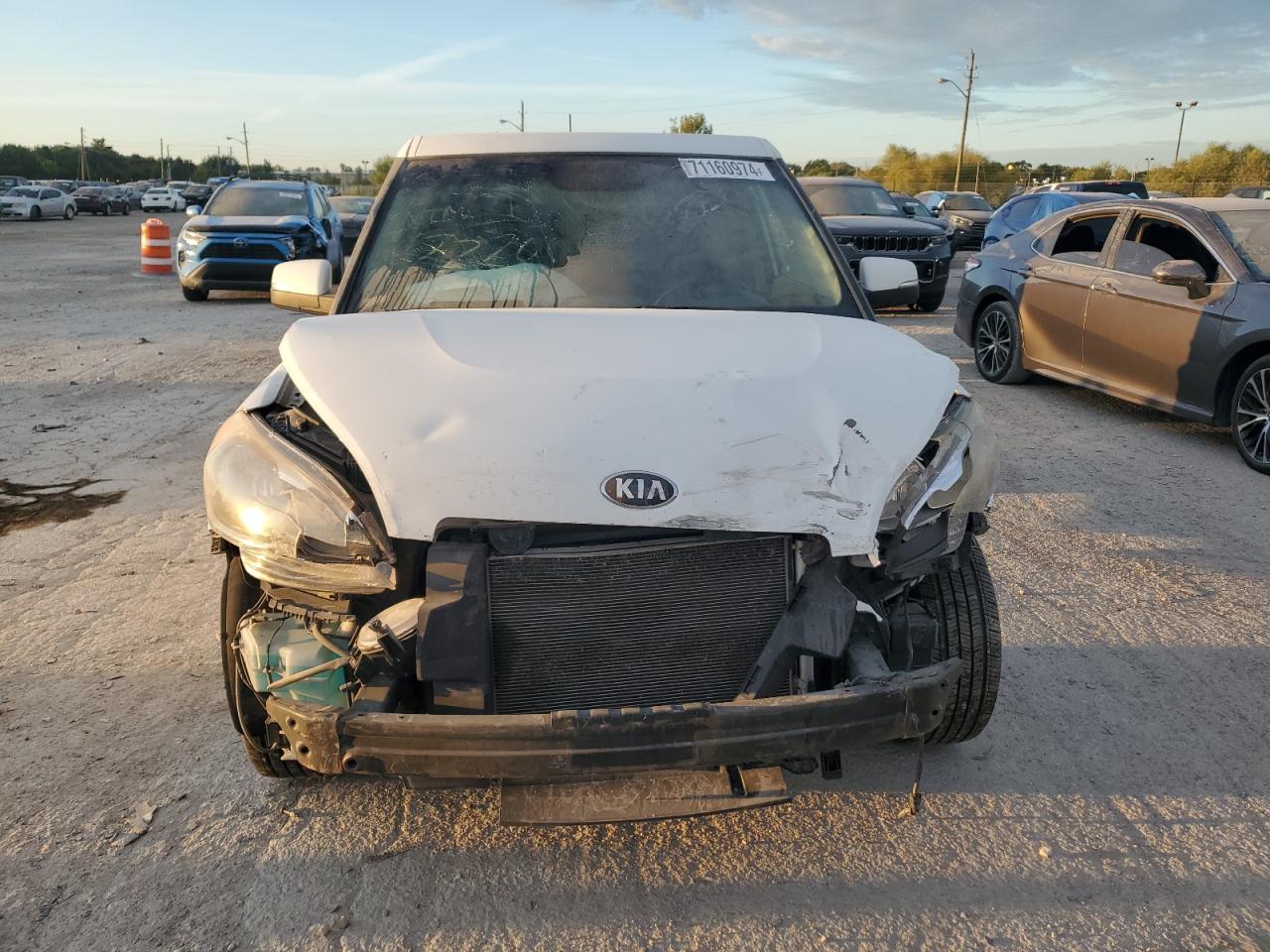 2013 KIA Soul VIN KNDJT2A61D7777200 Copart auction photo, front end / side damage thumbnail 5