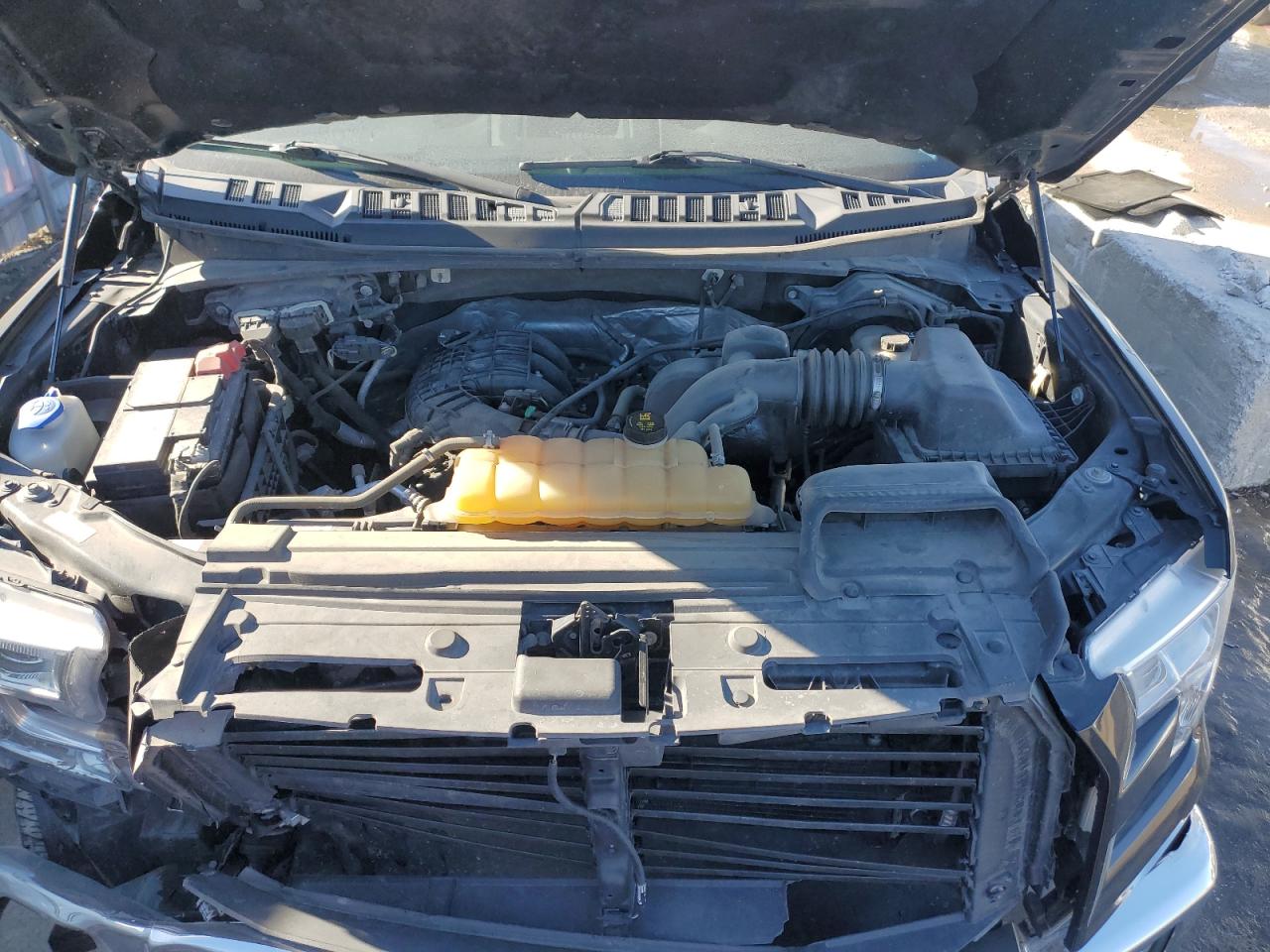 2017 Ford F-150 VIN 1FTEW1E85HFC60282 Copart auction photo, front end damage thumbnail 12