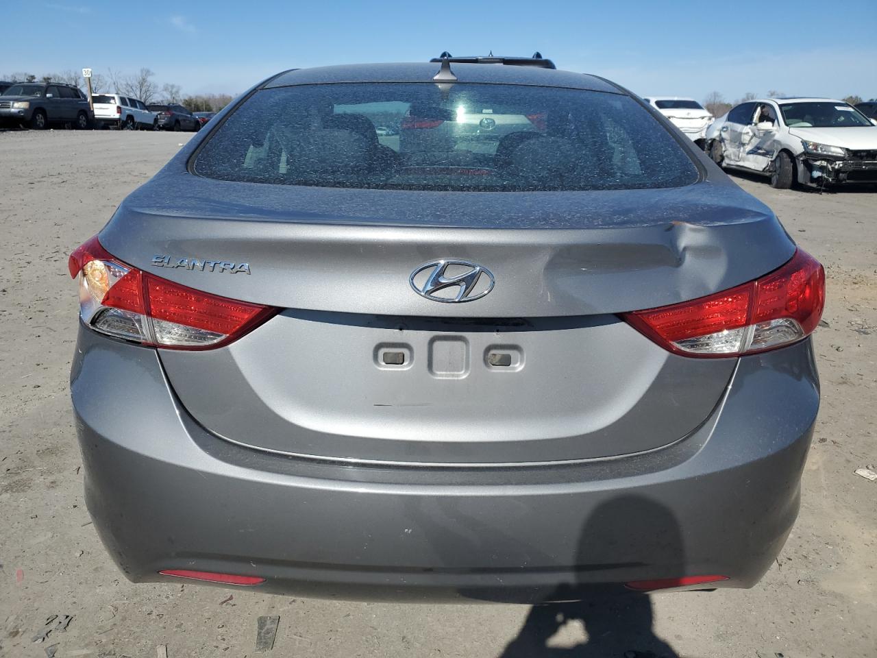2013 Hyundai Elantra VIN 5NPDH4AE7DH352660 Copart auction photo, side / minor dent/scratches damage thumbnail 6