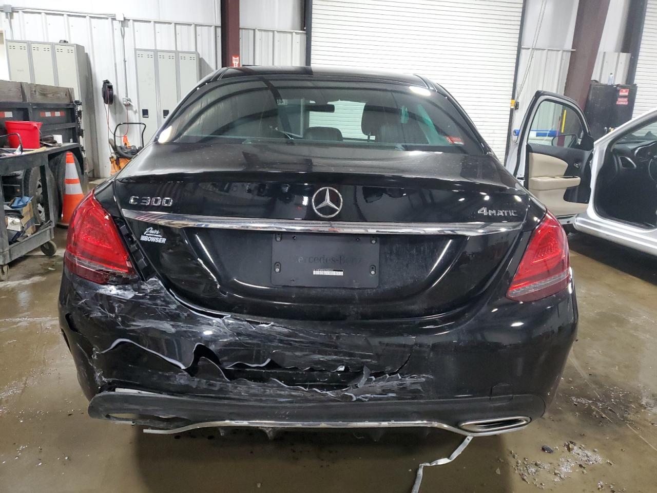 2020 Mercedes-Benz C-klasse VIN W1KWF8EB9LR580257 Copart auction photo, side damage thumbnail 6