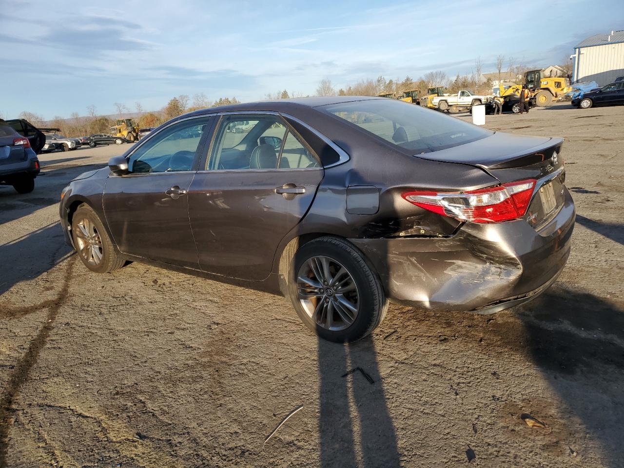 2016 Toyota Camry VIN 4T1BF1FK8GU257802 Copart auction photo, rear end / side damage thumbnail 2