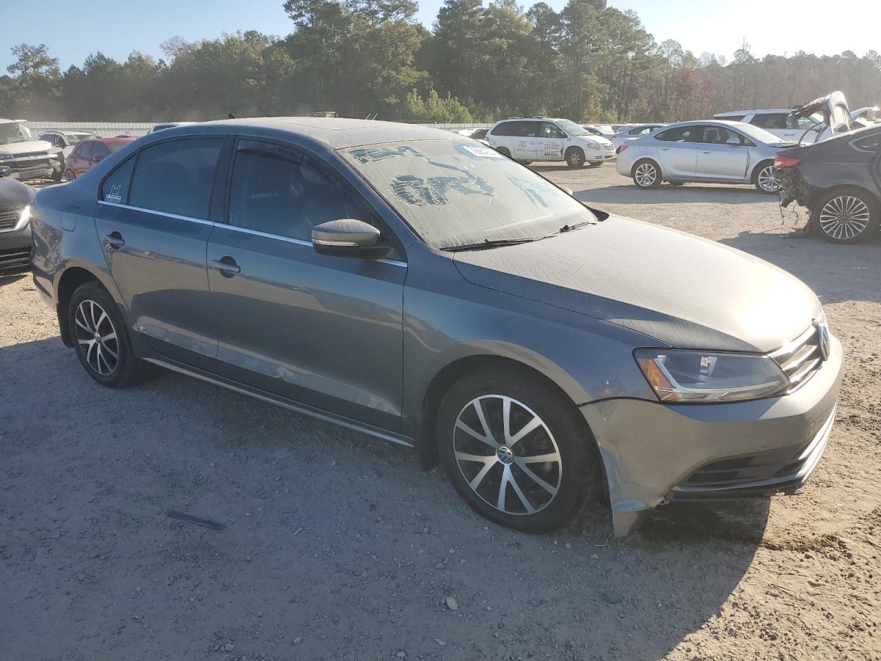 2017 Volkswagen Jetta VIN 3VWDB7AJ9HM220948 Copart auction photo, rear end damage thumbnail 4