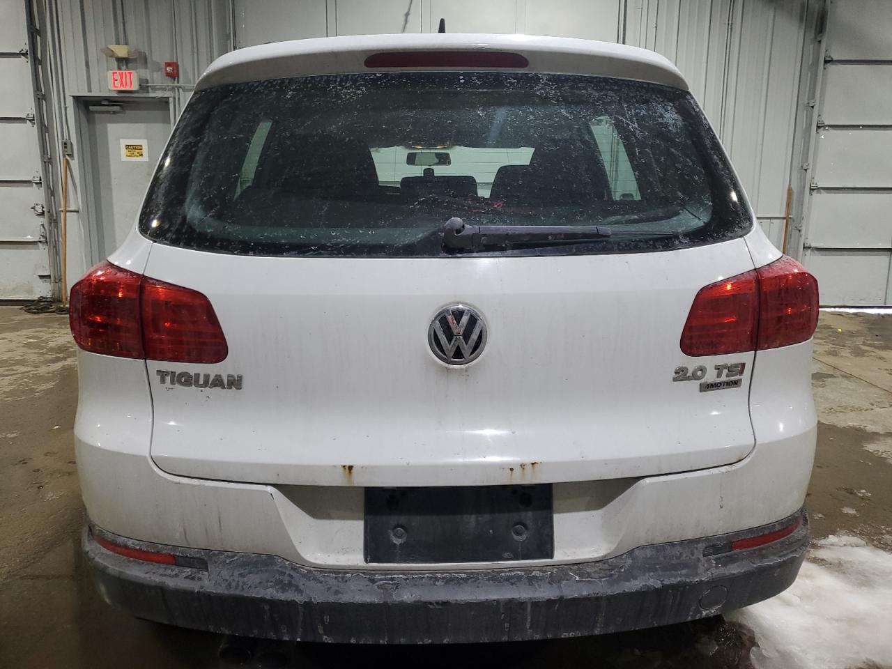 2015 Volkswagen Tiguan VIN WVGBV7AX9FW578498 Copart auction photo, front end / minor dent/scratches damage thumbnail 6