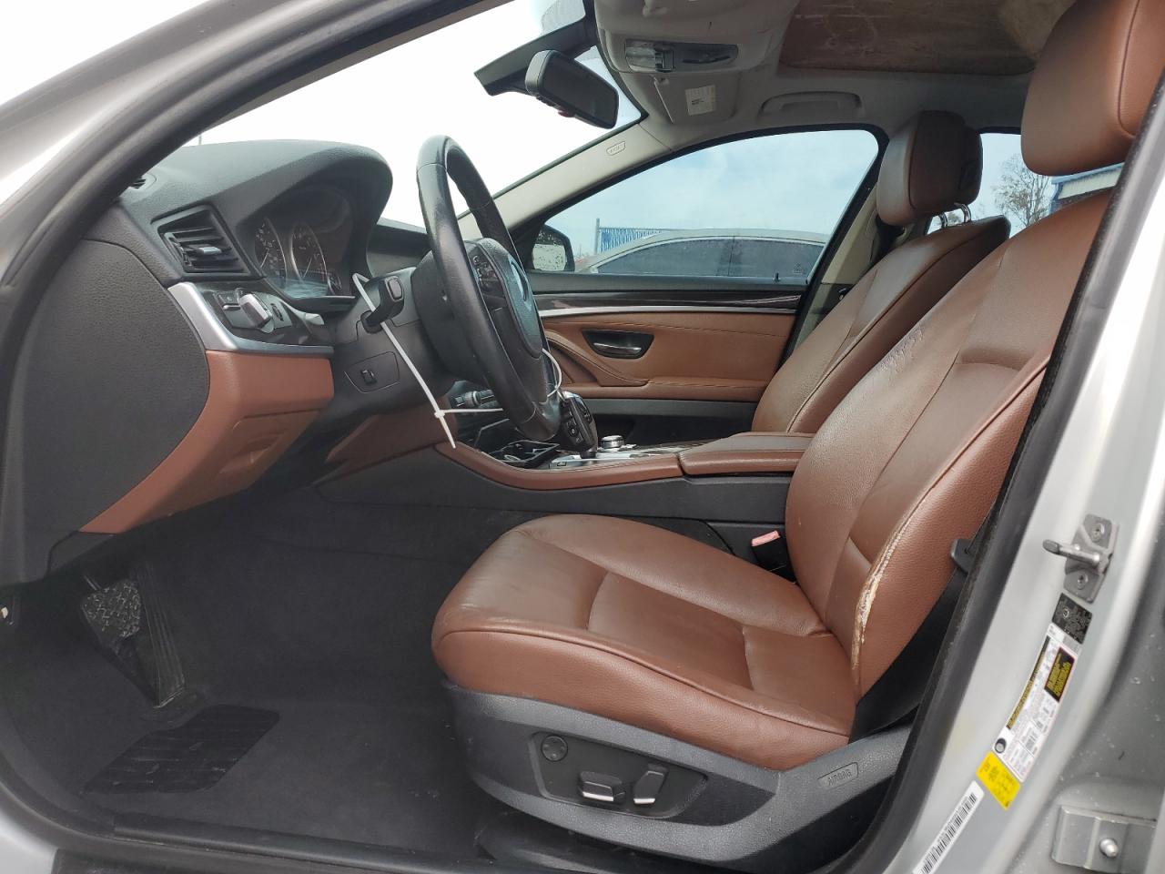 2011 BMW 5er VIN WBAFR1C50BC743530 Copart auction photo, water/flood damage thumbnail 7