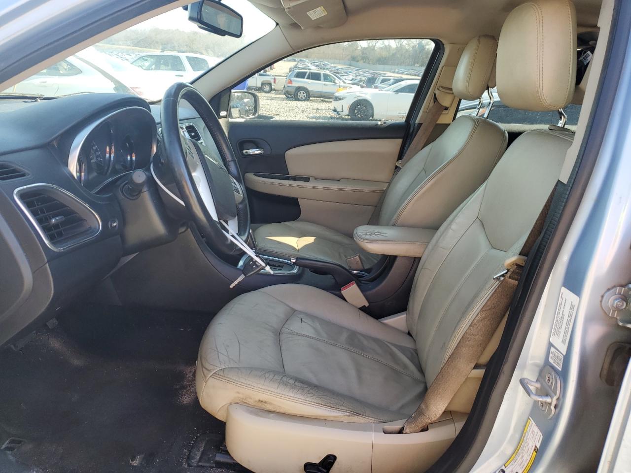 2013 Chrysler 200 VIN 1C3CCBCG2DN508184 Copart auction photo, front end / rear end damage thumbnail 7