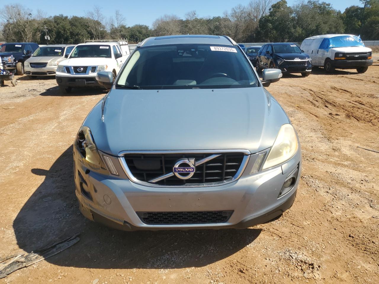2010 Volvo XC60 VIN YV4992DZ9A2052232 Copart auction photo, front end damage thumbnail 5