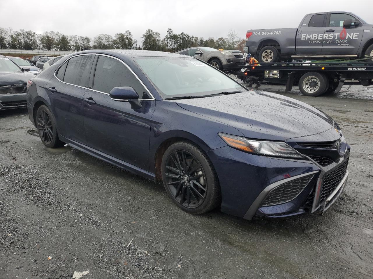 2021 Toyota Camry VIN 4T1K61AK5MU429819 Copart auction photo, side damage thumbnail 4